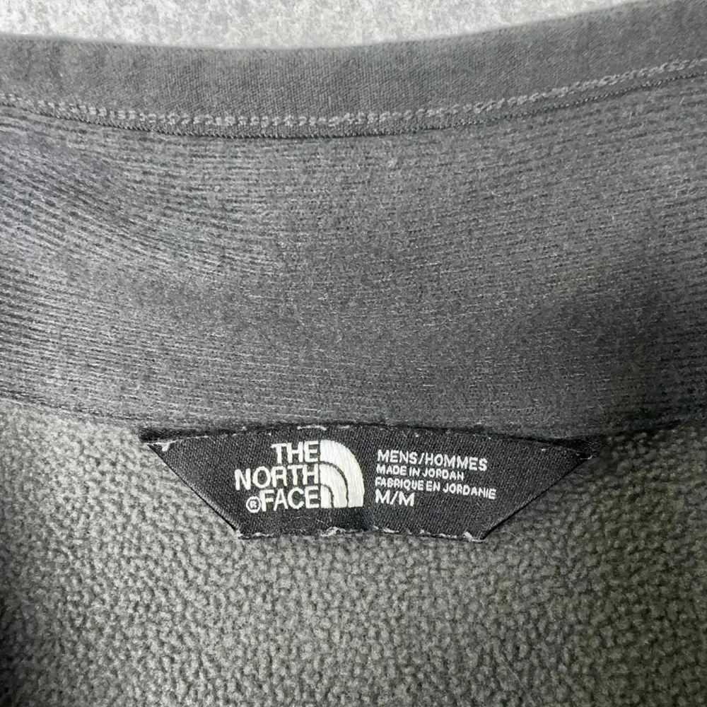 NORTH FACE Canyonlands Long‎ Sleeve Gray Quarter 1/4 Zip Fleece Sweater Men's M